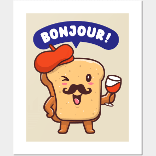 French toast Posters and Art